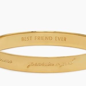 🦋 2/$15 🦋 Kate Spade BEST FRIEND EVER Bangle